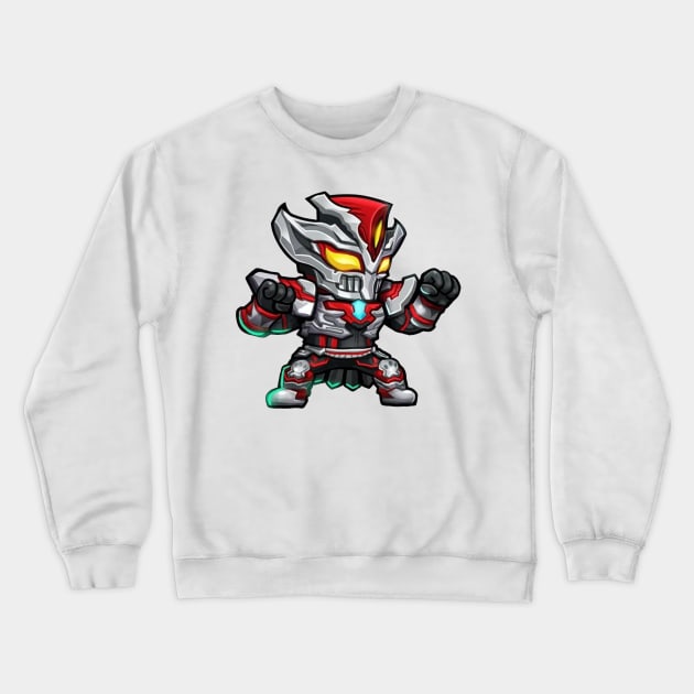 Ultraman Trigger Crewneck Sweatshirt by mprokolo corgi